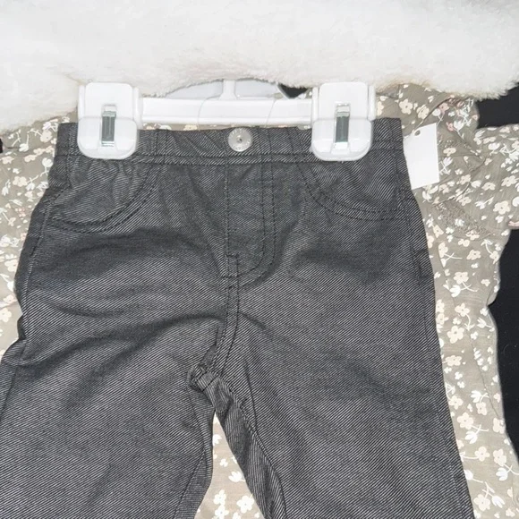 NWT Jessica Simpson 3 Piece outfit - Fleece Jacket, Jeggings and shirt sz 2T - Picture 5 of 6